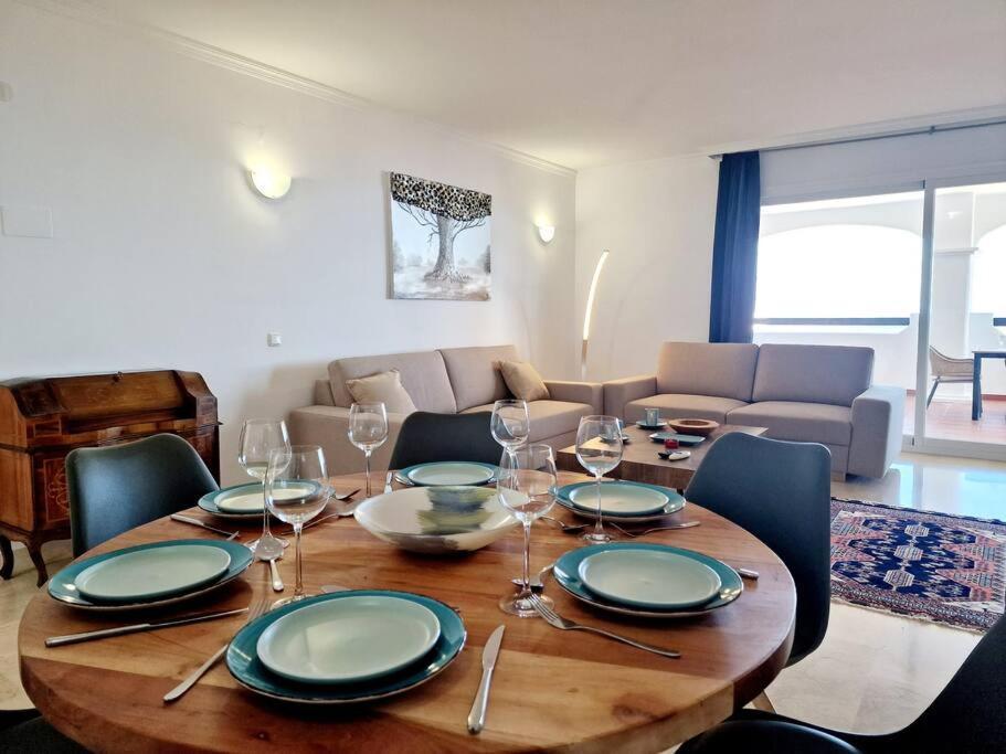 Las Palmeras Seaviews Mijas Extérieur photo