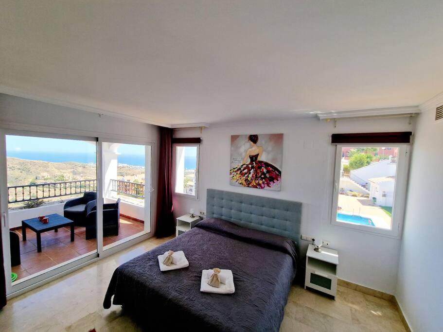 Las Palmeras Seaviews Mijas Extérieur photo